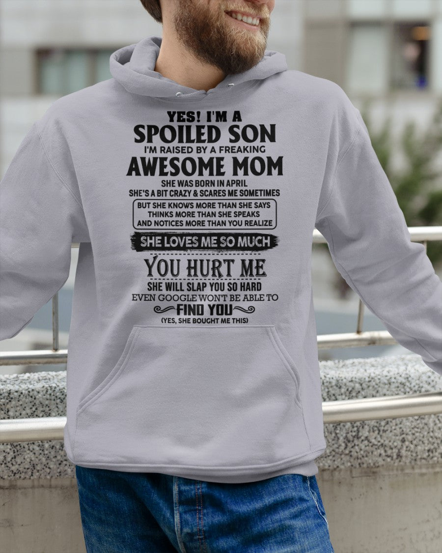 April - Awesome Mom - Perfect Gift For Son From Mom - XUAN04 (SKU-SPW-04)