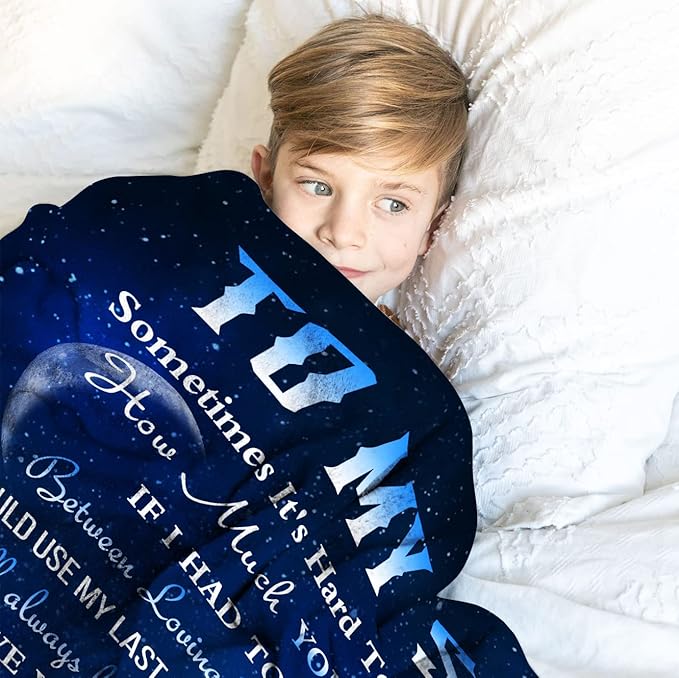 Perfect Blanket COMFORT & WARMTH - Blanket To Your SON - From MOM