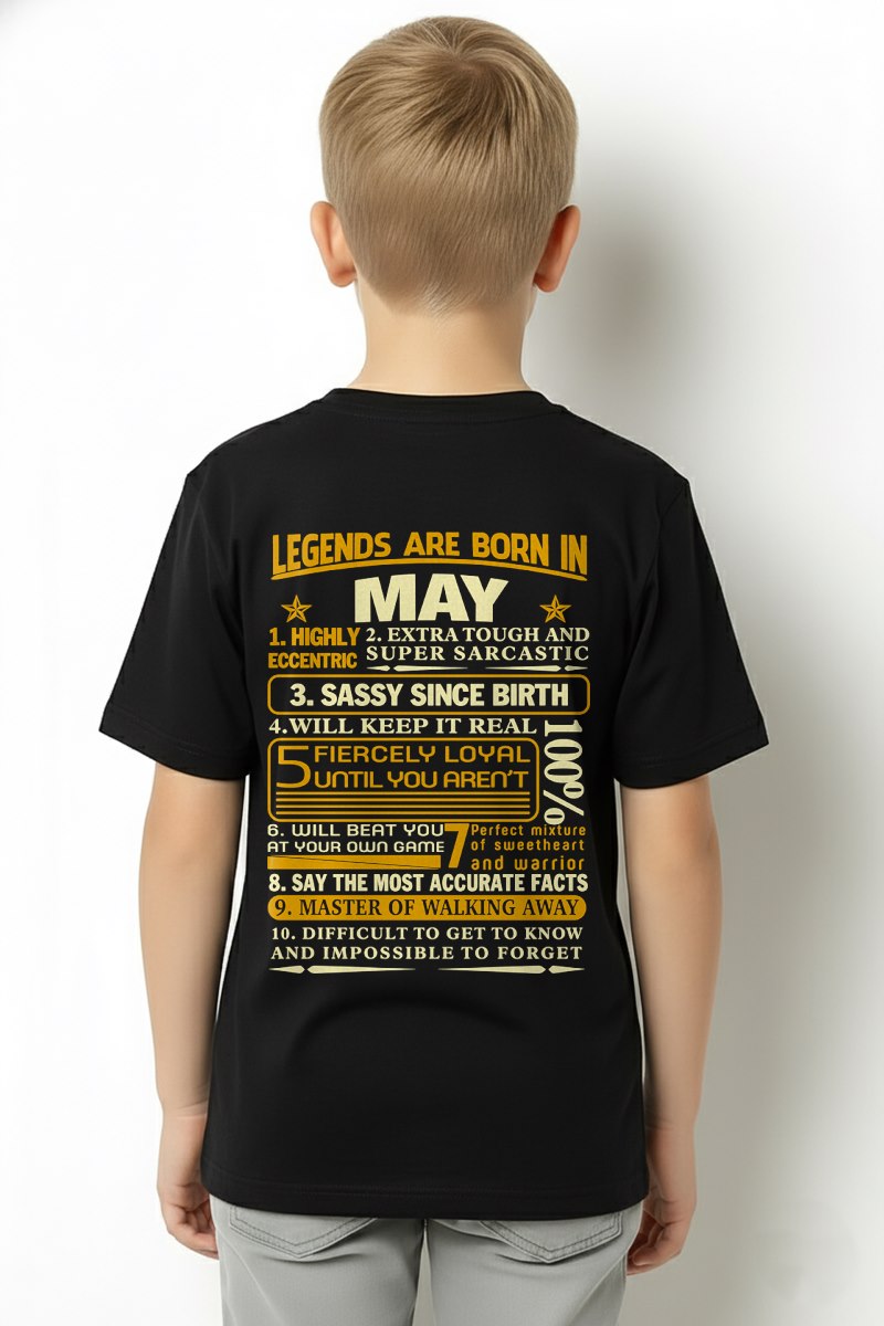 MAY - LEGENDS ARE BORN IN MAY For MAN - TRACY05 (SKU2605-242-05)