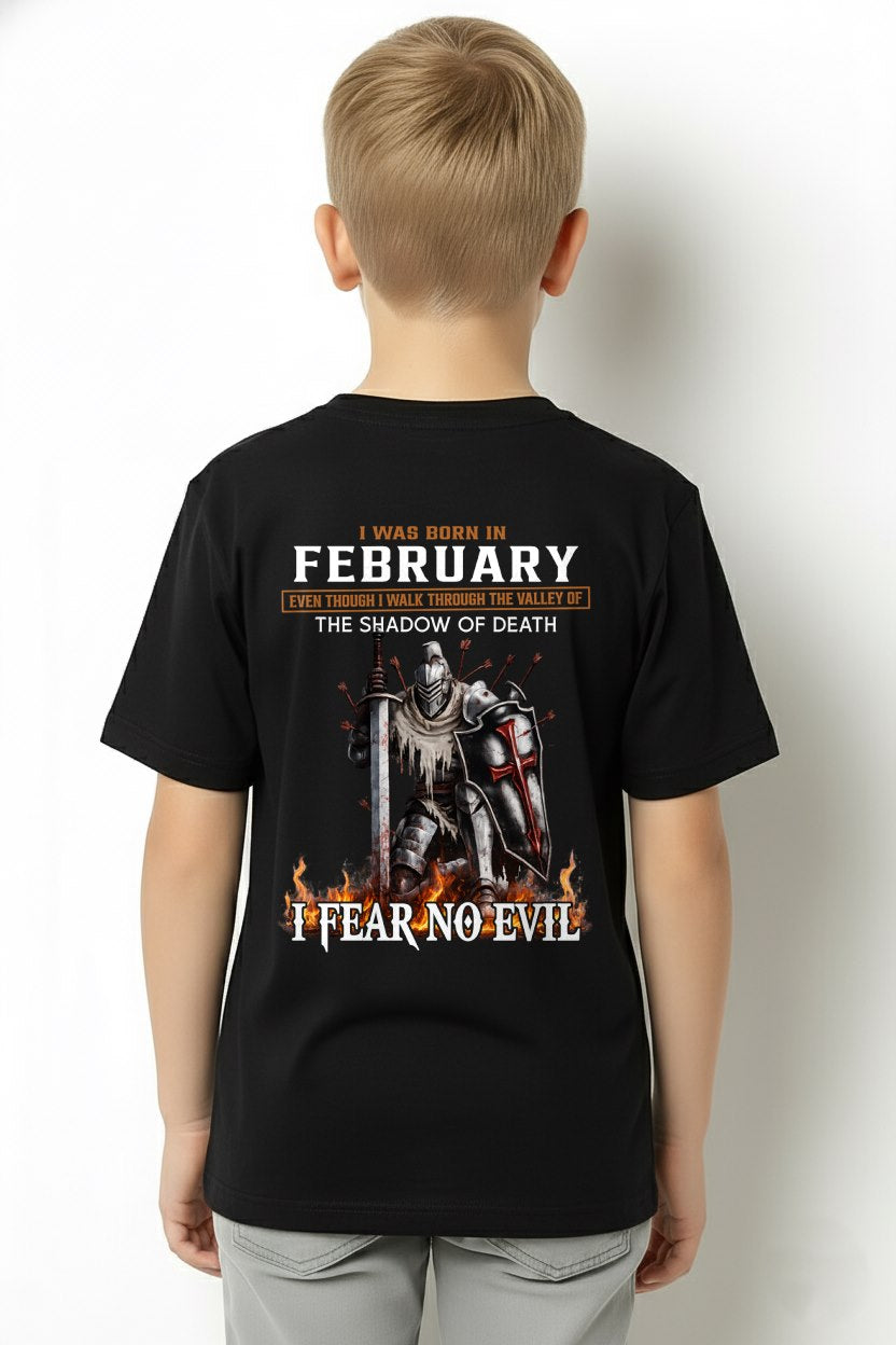 FEBRUARY - I FEAR NO EVIL T-shirt For MAN - TRACY02 (SKU2605-269-02)
