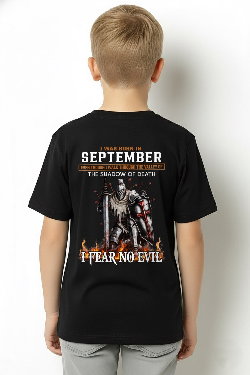 SEPTEMBER - I FEAR NO EVIL T-shirt For MAN - TRACY09 (SKU2605-269-09)