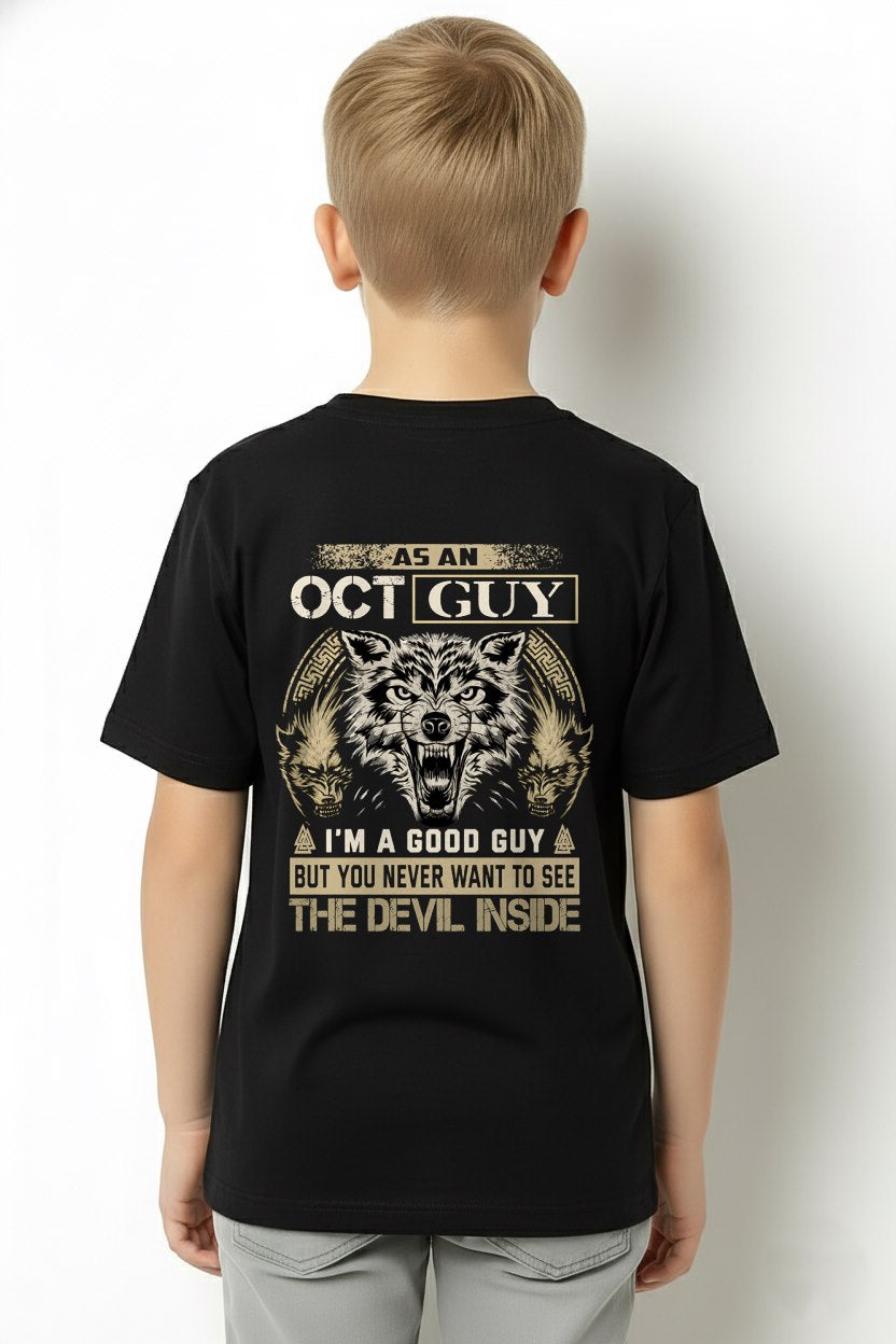 OCTOBER - THE DEVIL INSIDE T-shirt For MAN - TRACY10 (SKU2605-272-10)