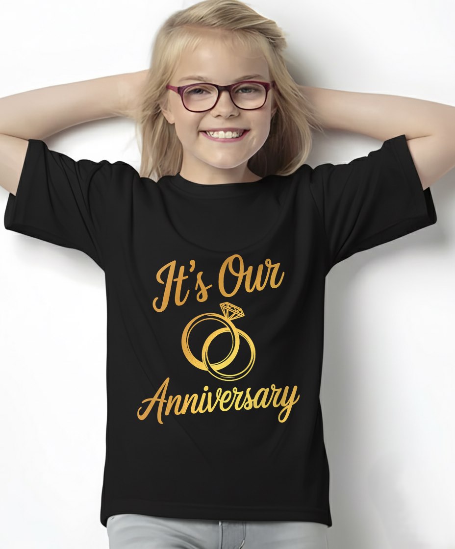 It's Our Anniversary Shirts for Married Couples Husband Wife T-Shirt For WOMAN - TRACY00 (SKU-TRAN-130502)