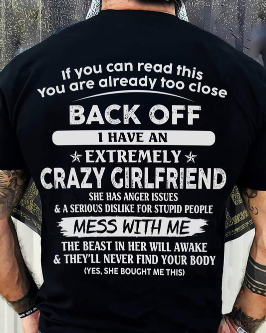 If You Can Read This You Are Already Too Close - Gift For Your Boyfriend, Husband From Wife - XUAN00 (SKU07-175-00)