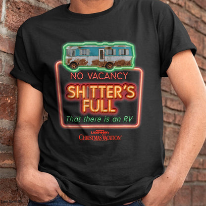 Christmas Vacation No Vacancy Shtter's Full Christmas T-Shirt - Christmas Unisex T-Shirt/Hoodie/Sweatshirt - HNDS00 (SKU2608-219)