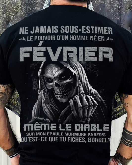 LE POUVOIR D’UN HOMME NÉ EN – T-SHIRT POUR HOMME – xuan02 (SKU08-61-02)