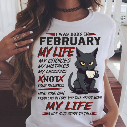 MY LIFE – T Shirt For Woman – XUAN02 (SKU09-92-02)
