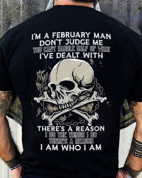 FEBRUARY - DON'T JUDGE ME – T-SHIRT FOR MAN – xuan02 (SKU26T-01-04-02)