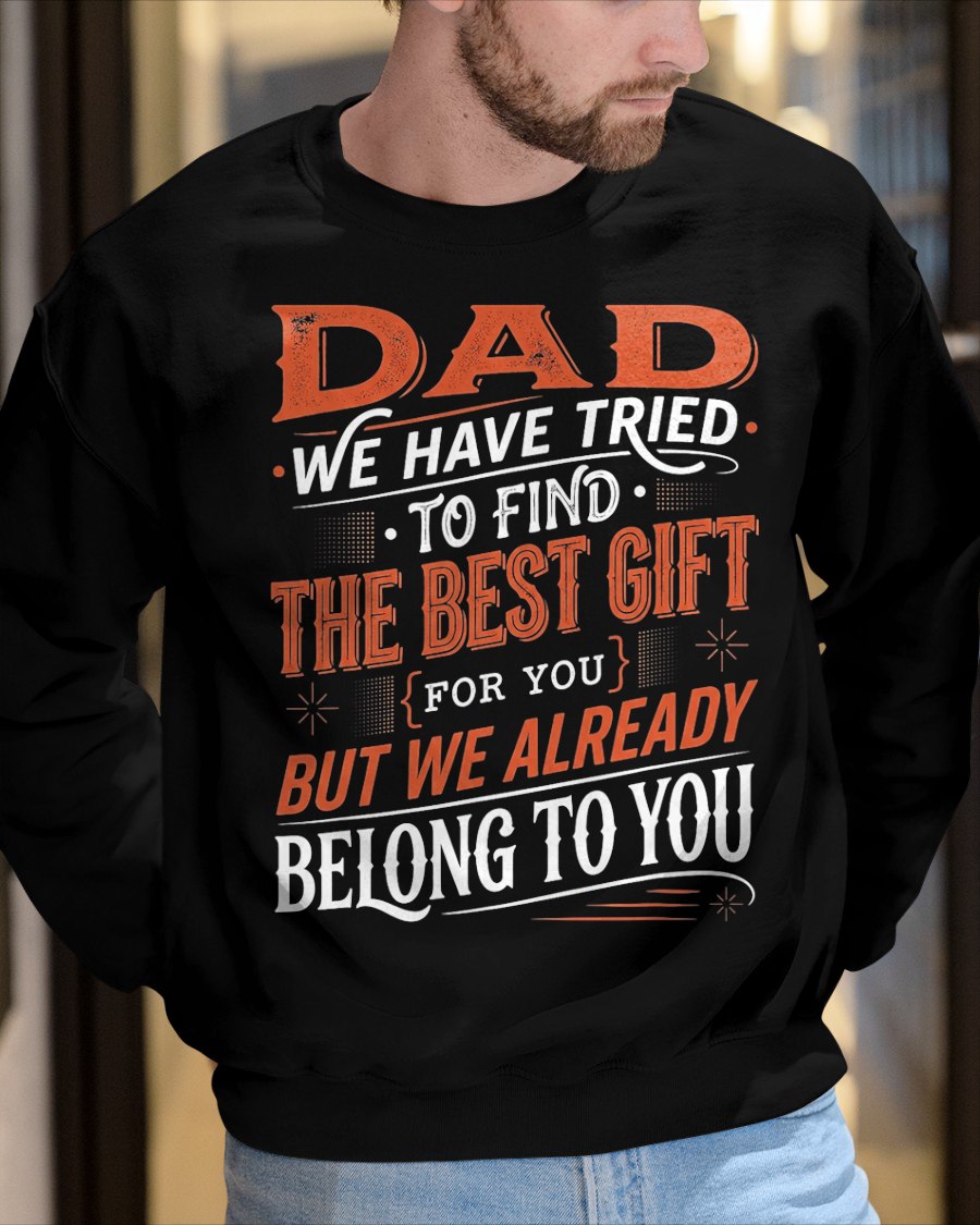 Fathers Day Shirt from Daughters Sons Wife Kids for Daddy T-Shirt From DAUGHTER OR SON - TRACY00 (SKU-TRAN-120514)