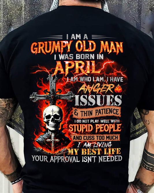 I Am A Grumpy Old Man – T-Shirt For Man – xuan04 (SKU12-319-04)