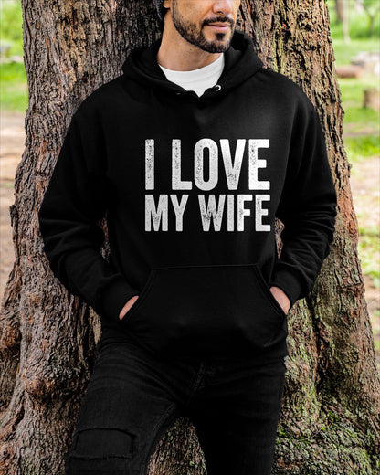 I Love My Wife Marriage Gifts for Husband T-Shirt From WIFE - TRACY00 (SKU-TRAN-1305014)