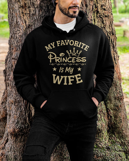 Favorite Princess is My Wife Funny T-Shirt From WIFE - TRACY00 (SKU-TRAN-130508)