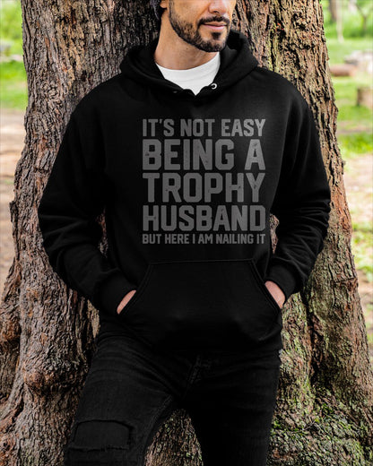 Vintage Funny Wedding Anniversary Design For Husband Mens T-Shirt From WIFE - TRACY00 (SKU-TRAN-1305019)