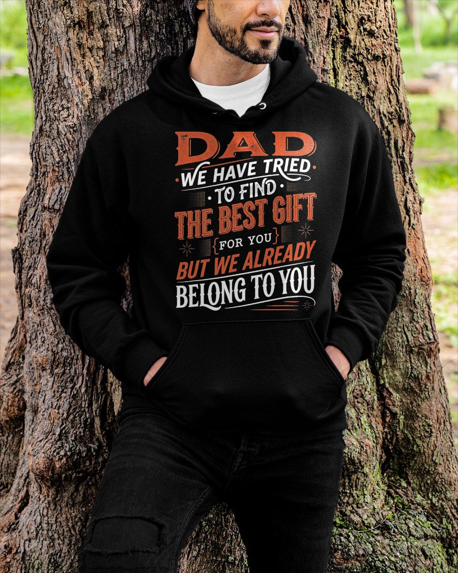 Fathers Day Shirt from Daughters Sons Wife Kids for Daddy T-Shirt From DAUGHTER OR SON - TRACY00 (SKU-TRAN-120514)