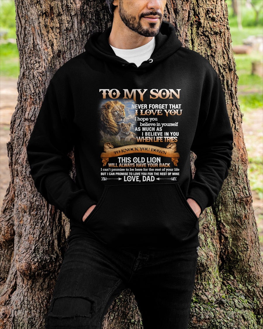 To My Son T-Shirt – Gift From Dad / Man - XUAN00 (SKU12-76)