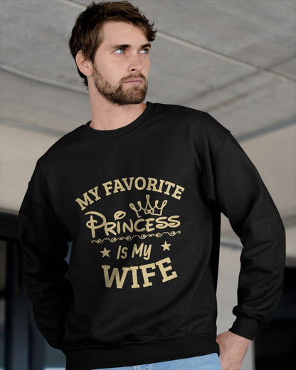 Favorite Princess is My Wife Funny T-Shirt From WIFE - TRACY00 (SKU-TRAN-130508)
