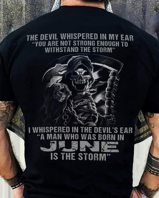June - The Devil Whispered In My Ear - T-Shirt For Man - XUAN06 (SKU08-87-06)