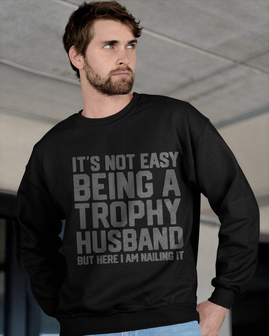 Vintage Funny Wedding Anniversary Design For Husband Mens T-Shirt From WIFE - TRACY00 (SKU-TRAN-1305019)