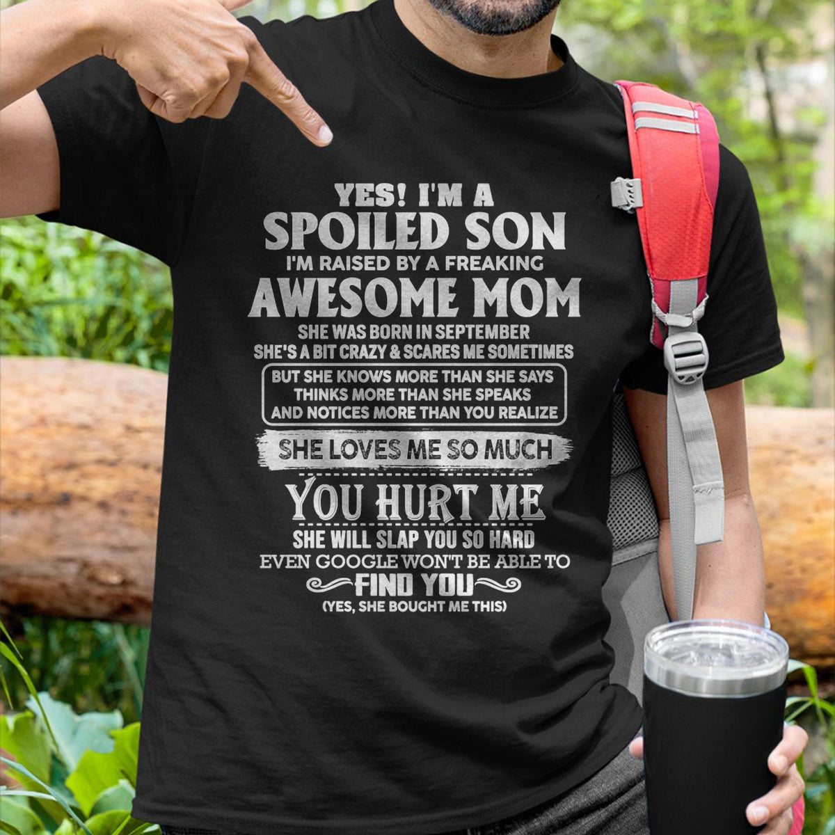 September - Awesome Mom - Perfect Gift For Son From Mom - XUAN09 (SKU05-47-09)