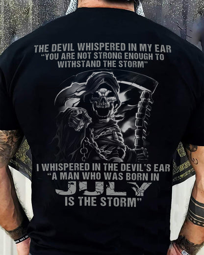 July - The Devil Whispered In My Ear - T-Shirt For Man - XUAN07 (SKU08-87-07)