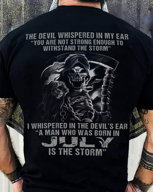 July - The Devil Whispered In My Ear - T-Shirt For Man - XUAN07 (SKU08-87-07)