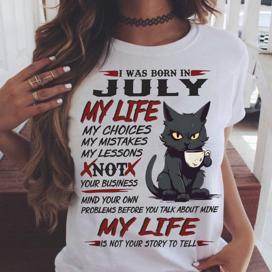MY LIFE – T Shirt For Woman – XUAN07 (SKU09-92-07)
