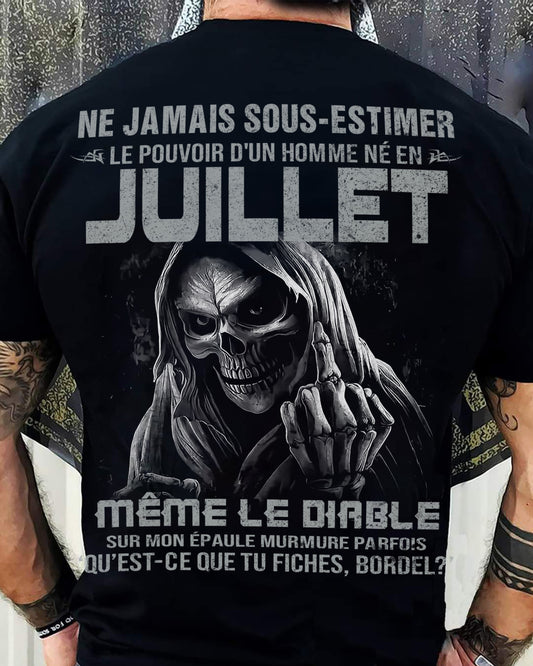 LE POUVOIR D’UN HOMME NÉ EN – T-SHIRT POUR HOMME – xuan07 (SKU08-61-07)