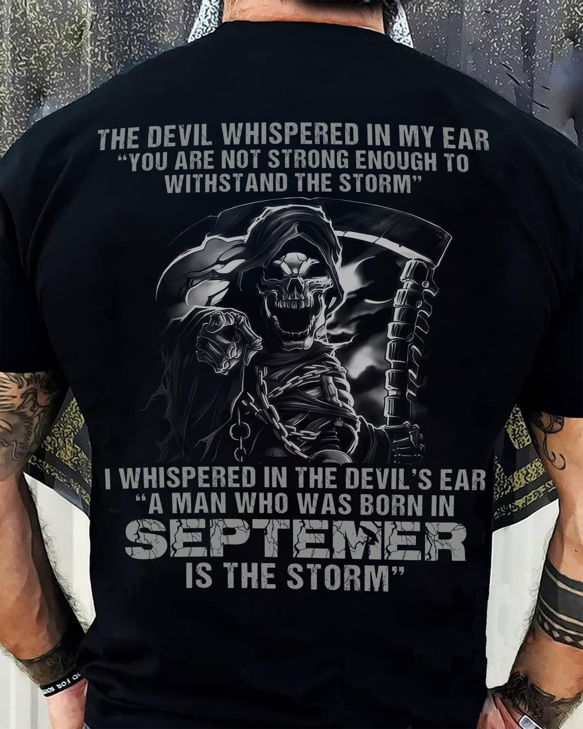 September - The Devil Whispered In My Ear - T-Shirt For Man - XUAN09 (SKU08-87-09)