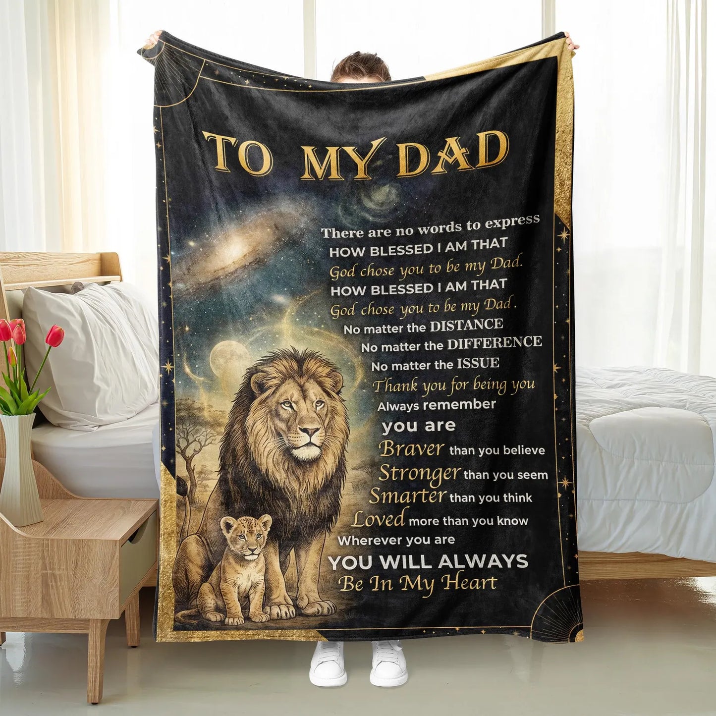 Special Gift For Your Dad Blanket - From Son