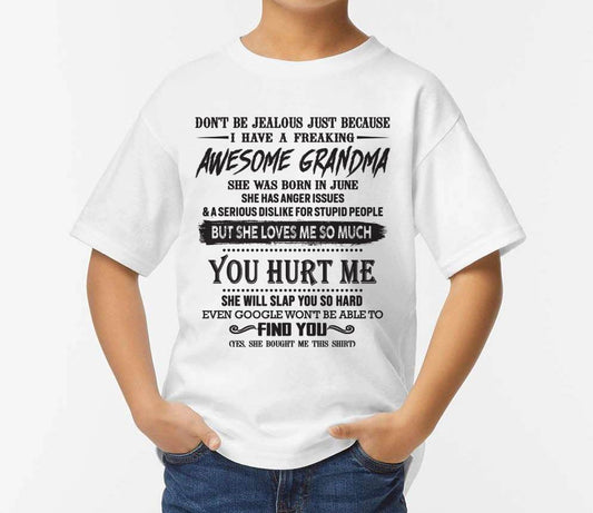 Don't Be Jealous - Gift For Grandson And Granddaughter From Grandma - XUAN06 (SKU07-153-06)