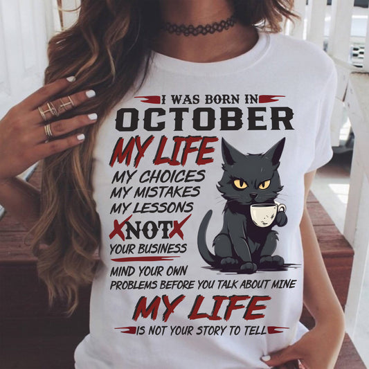 MY LIFE – T Shirt For Woman – XUAN10 (SKU09-92-10)
