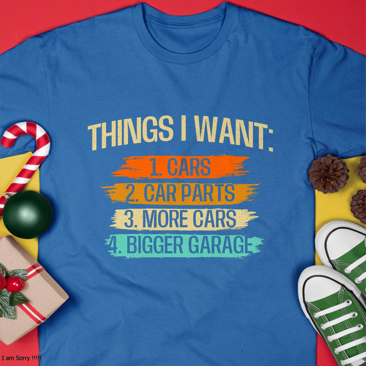 Things I Want - Car Parts Enthusiast Auto Mechanic Engine T-Shirt - Gift For Mechanic - XUAN (SKUM08-D13)
