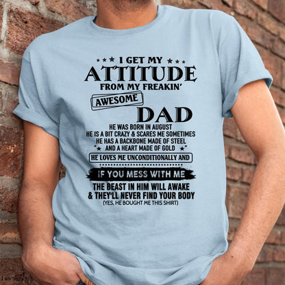 August - Gift For Son and Daughter From Dad - XUAN08 - (SKU-TDADC-08)