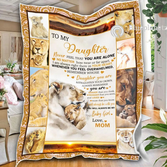 Special Gift For Your Daughter Blanket - From Mom