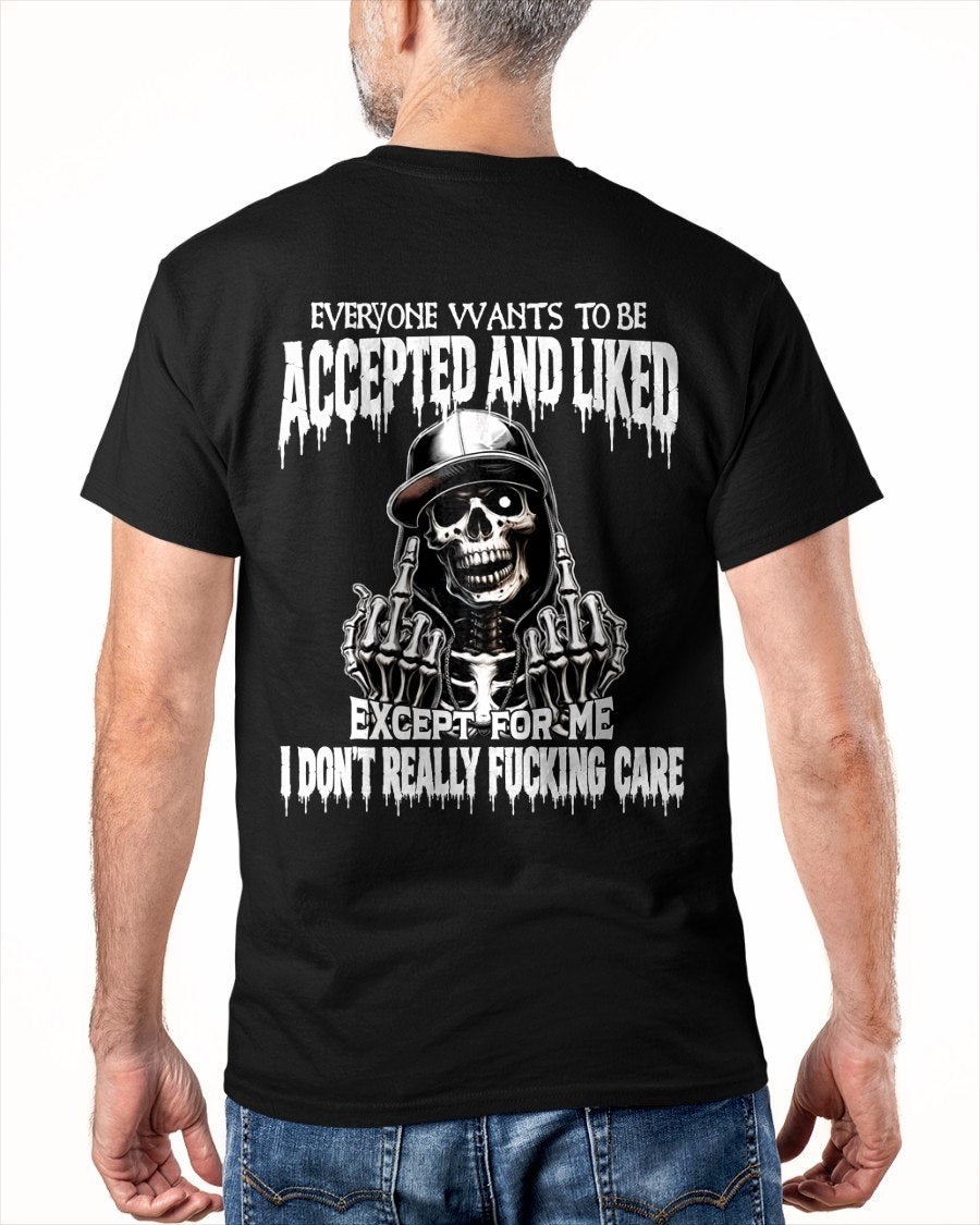 "I DON'T REALLY FUCKING CARE" T-shirt For MAN - TRACY00 (SKU2606-268-00)
