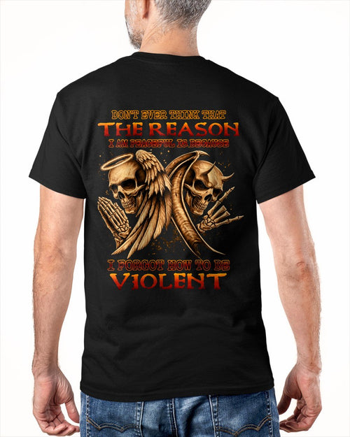 I AM PEACEFUL T-Shirt For MAN - TRACY00 (SKU2606-226-00)