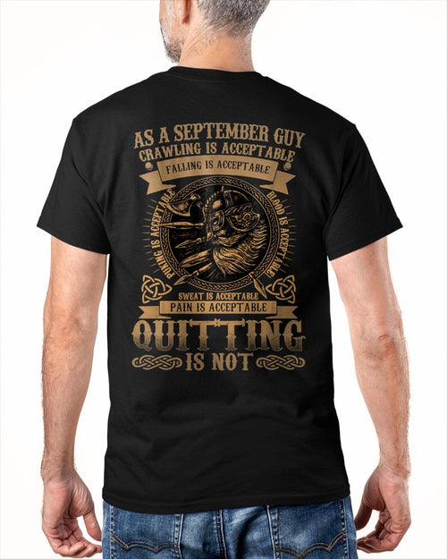 SEPTEMBER - CRAWLING IS ACCEPTABLE T-Shirt For MAN - TRACY09 (SKU2606-150-09)
