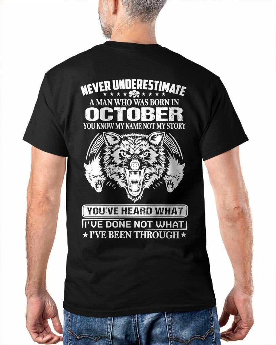 OCTOBER - YOU KNOW MY NAME BUT MY STORY T-Shirt For MAN - TRACY10 (SKU2605-373-10)