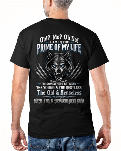 SEPTEMBER - I AM IN THE PRIME OF MY LIFE For MAN - TRACY09 (SKU2607-170-09)