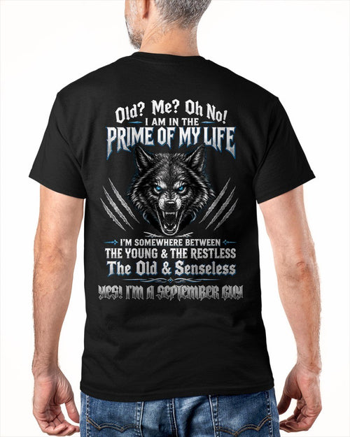 SEPTEMBER - I AM IN THE PRIME OF MY LIFE For MAN - TRACY09 (SKU2607-170-09)