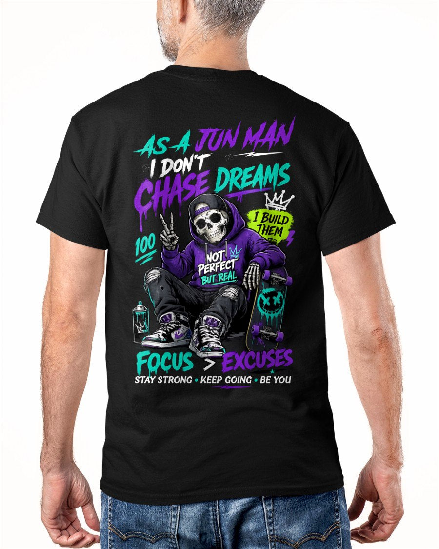 JUNE - I DON'T CHASE DREAM T-Shirt For MAN - TRACY06 (SKU2605-361-06)