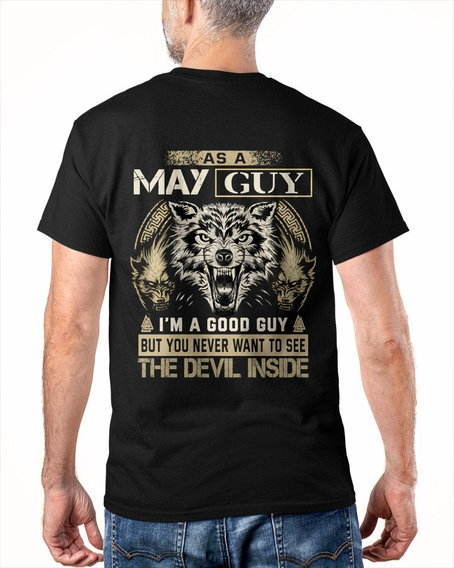 MAY - THE DEVIL INSIDE T-shirt For MAN - TRACY05 (SKU2605-272-05)