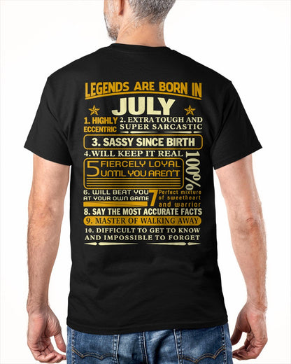 JULY - LEGENDS ARE BORN IN JULY For MAN - TRACY07 (SKU2605-242-07)