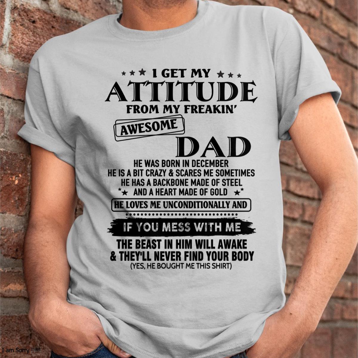 December - Gift For Son and Daughter From Dad - XUAN12 - (SKU-TDADC-12)