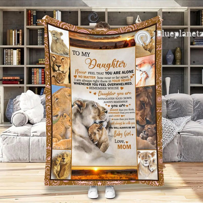 Special Gift For Your Daughter Blanket - From Mom
