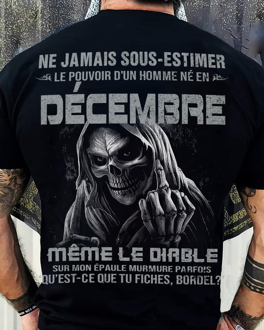 LE POUVOIR D’UN HOMME NÉ EN – T-SHIRT POUR HOMME – xuan12 (SKU08-61-12)