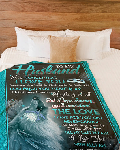 Special Blanket Gift For Your Husband  - From Wife