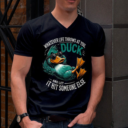 Funny Duck Graphic Tees Men Women Teens Funny Quote Gift T-Shirt For MAN - TRACY00 (SKU-TRAN-120504)