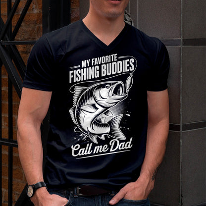 My Favorite Fishing Buddies Call Me Dad T-Shirt For MAN - TRACY00 (SKU-TRAN-120509)