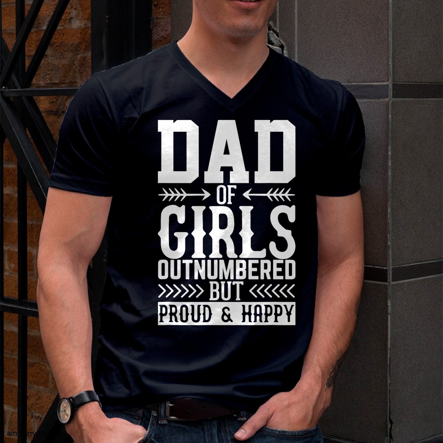 Best Dad Funny Father Daddy Husband Grandpa Dad T-Shirt From WIFE - TRACY00 (SKU-TRAN-130507)